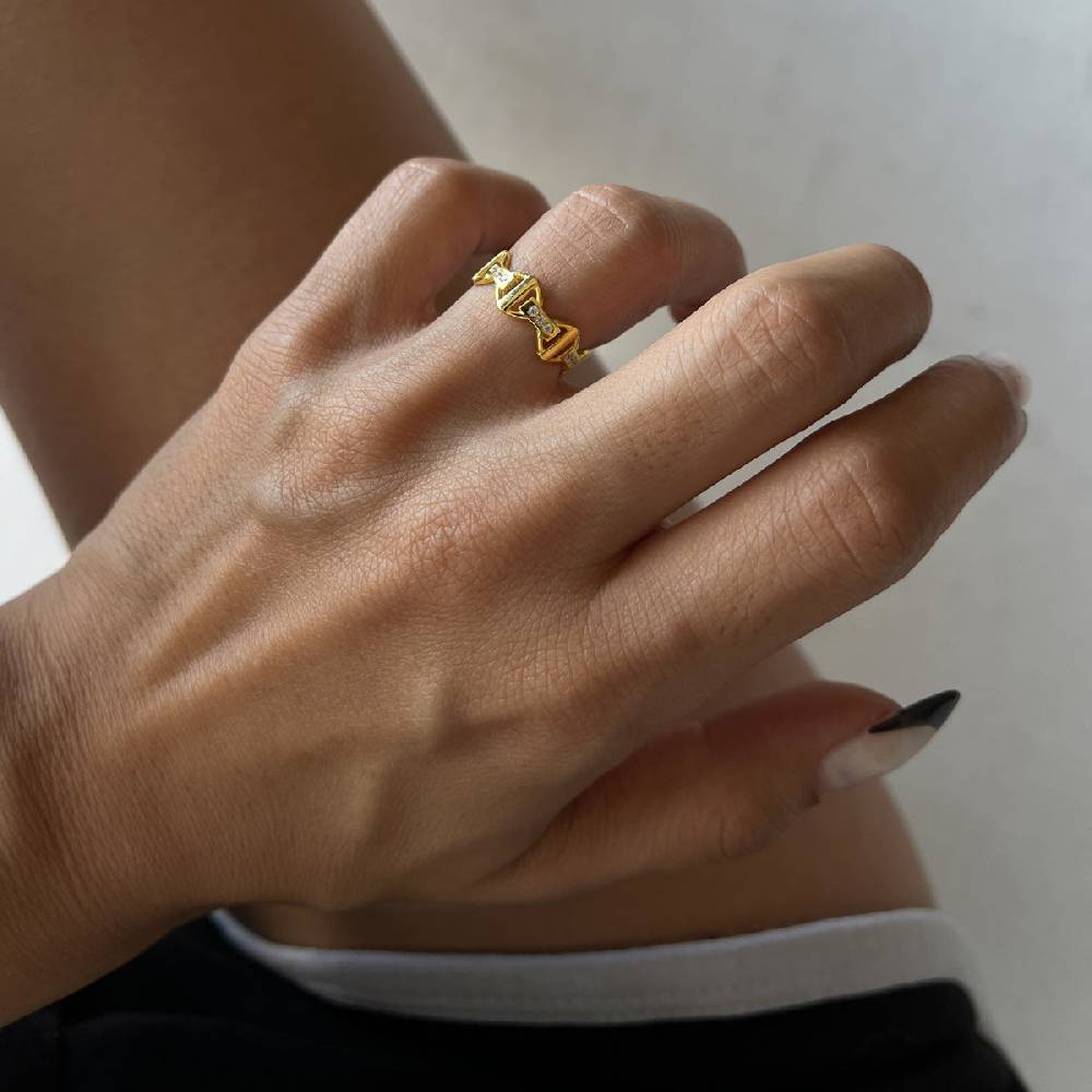 Kardelen Symbol Ring - 925 SILBER Tägliche Deals