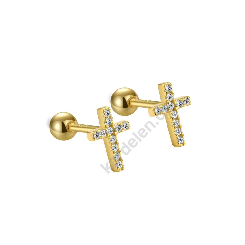 Kardelen KREUZ PIERCING ZIRKONIA Super Sparpreis