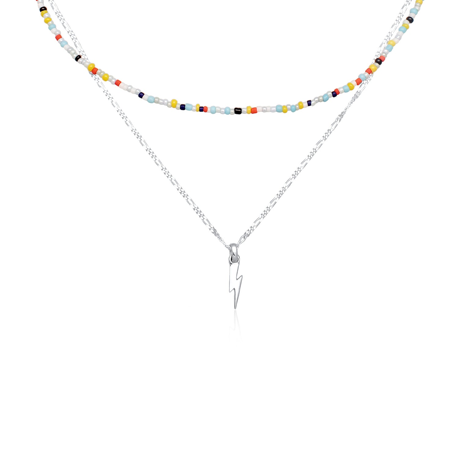 ﻿Kuzzoi Layer-Halskette Blitz Beads Online Outlet