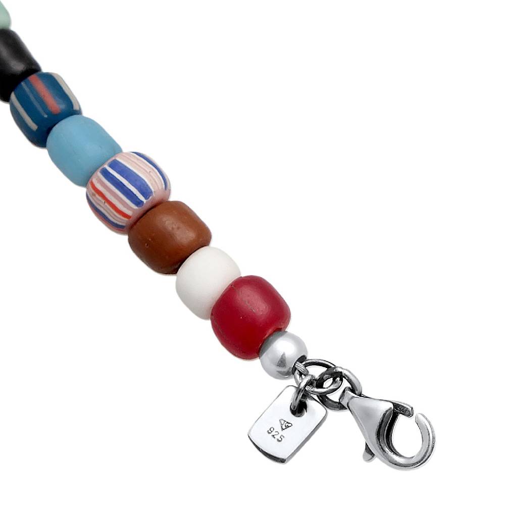 Kuzzoi Halskette Glas Beads | Süßwasserperlen Blitzangebot