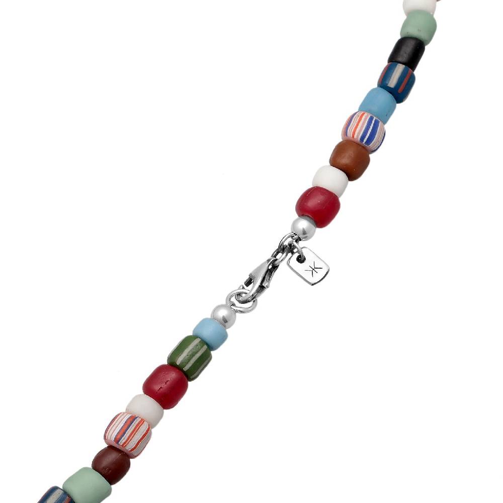 Kuzzoi Halskette Glas Beads | Süßwasserperlen Blitzangebot
