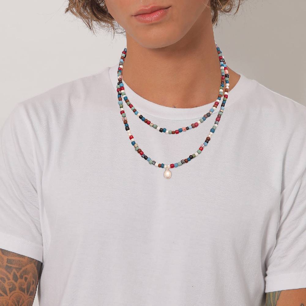 Kuzzoi Layer-Halskette Beads Saisonale Angebote