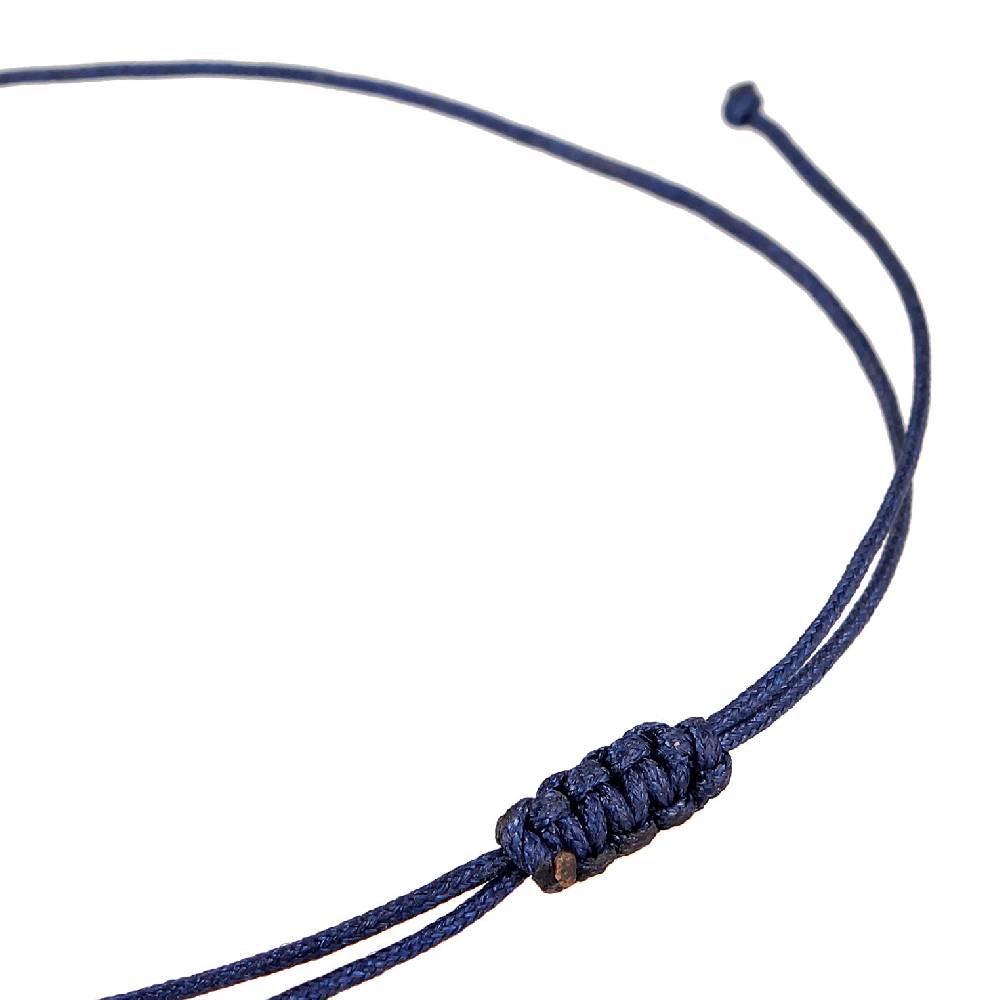 Kuzzoi Armband Evil Eye | Nylon (Blau) Begrenzte Freigabe