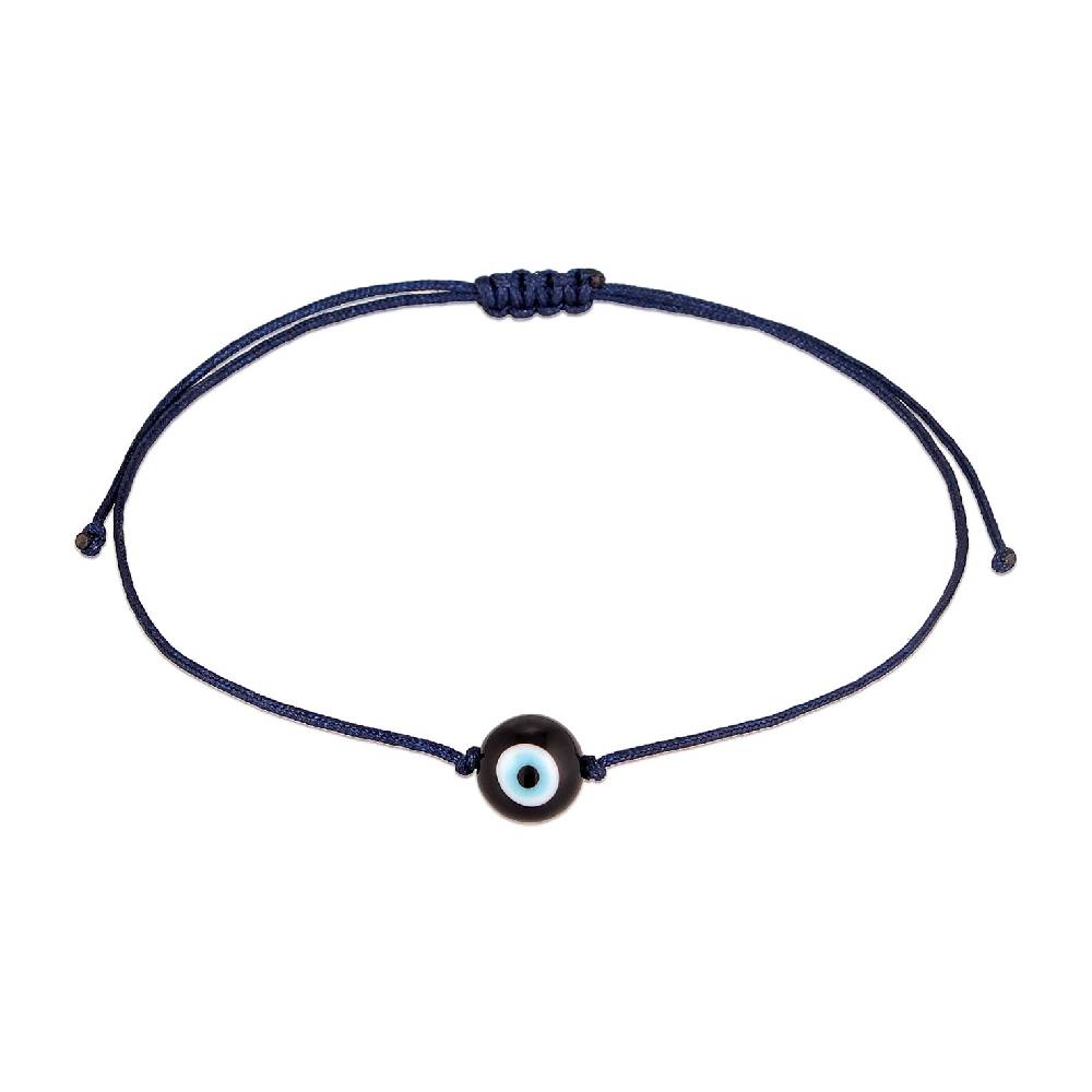Kuzzoi Armband Evil Eye | Nylon (Blau) Begrenzte Freigabe