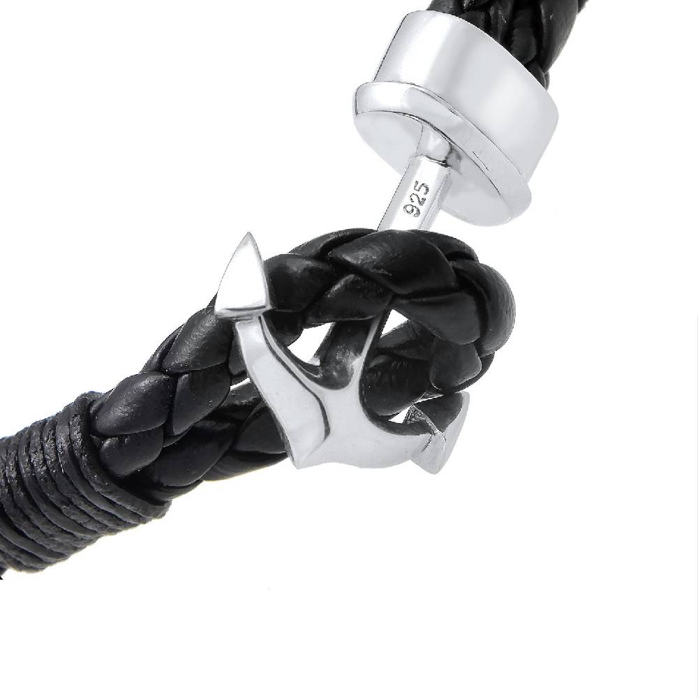 Kuzzoi Armband Anker | Leder Bis zu 50% Rabatt