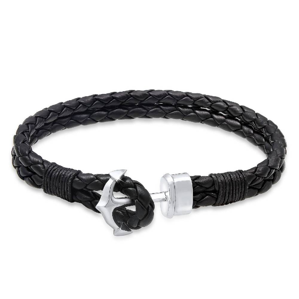 Kuzzoi Armband Anker | Leder Bis zu 50% Rabatt