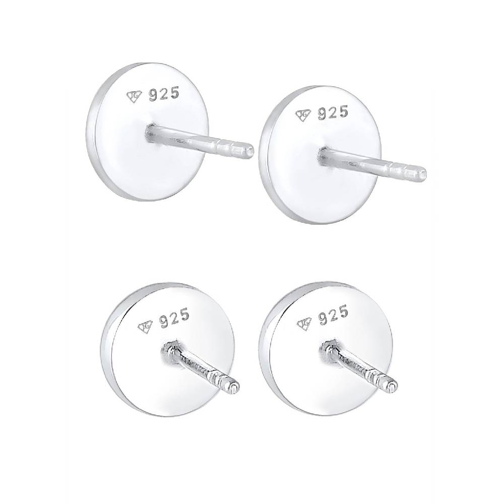 Kuzzoi Ohrringset Geo Rund | Emaille Bis zu 65% Rabatt