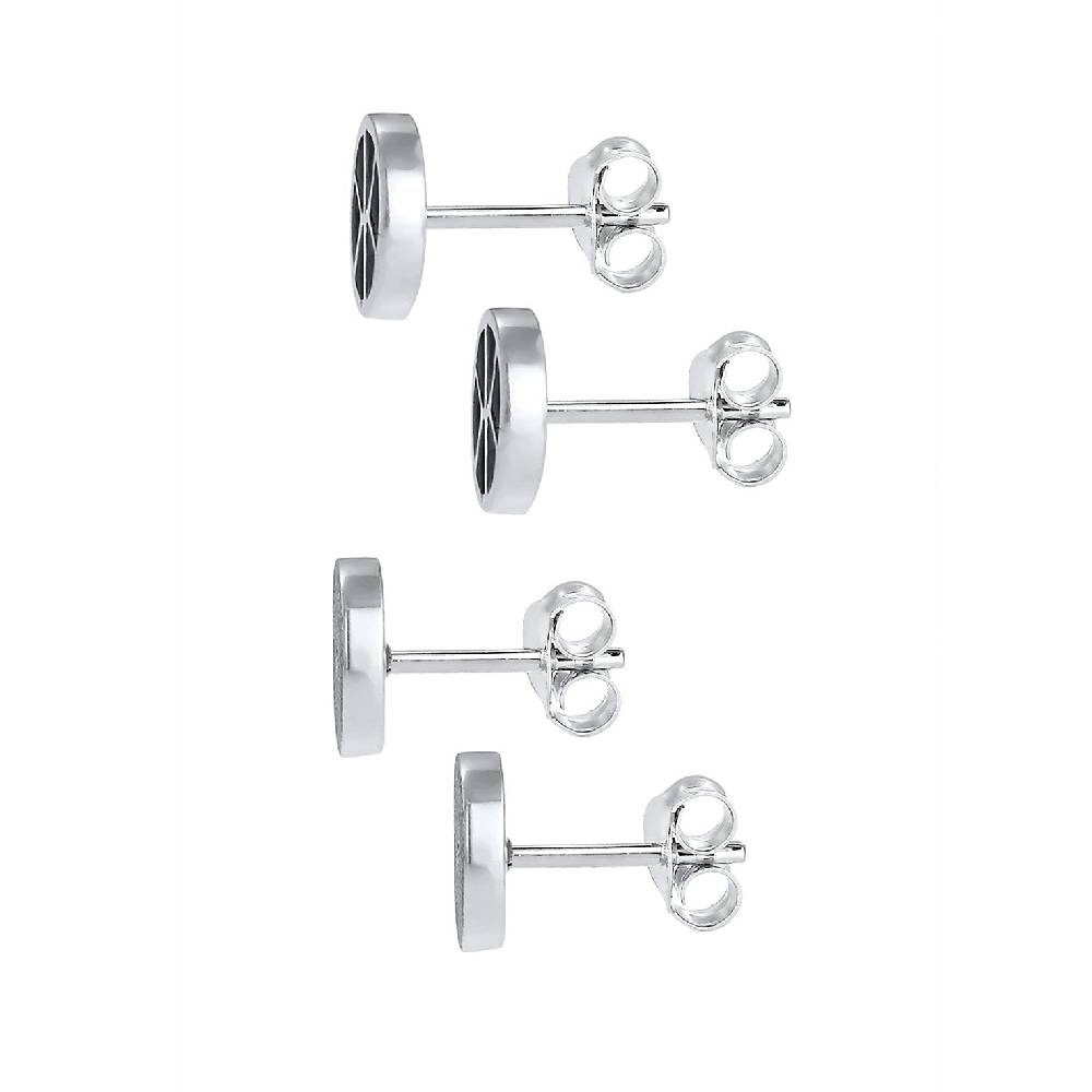 Kuzzoi Ohrringset Ohrstecker | Emaille Nur noch ein Tag übrig