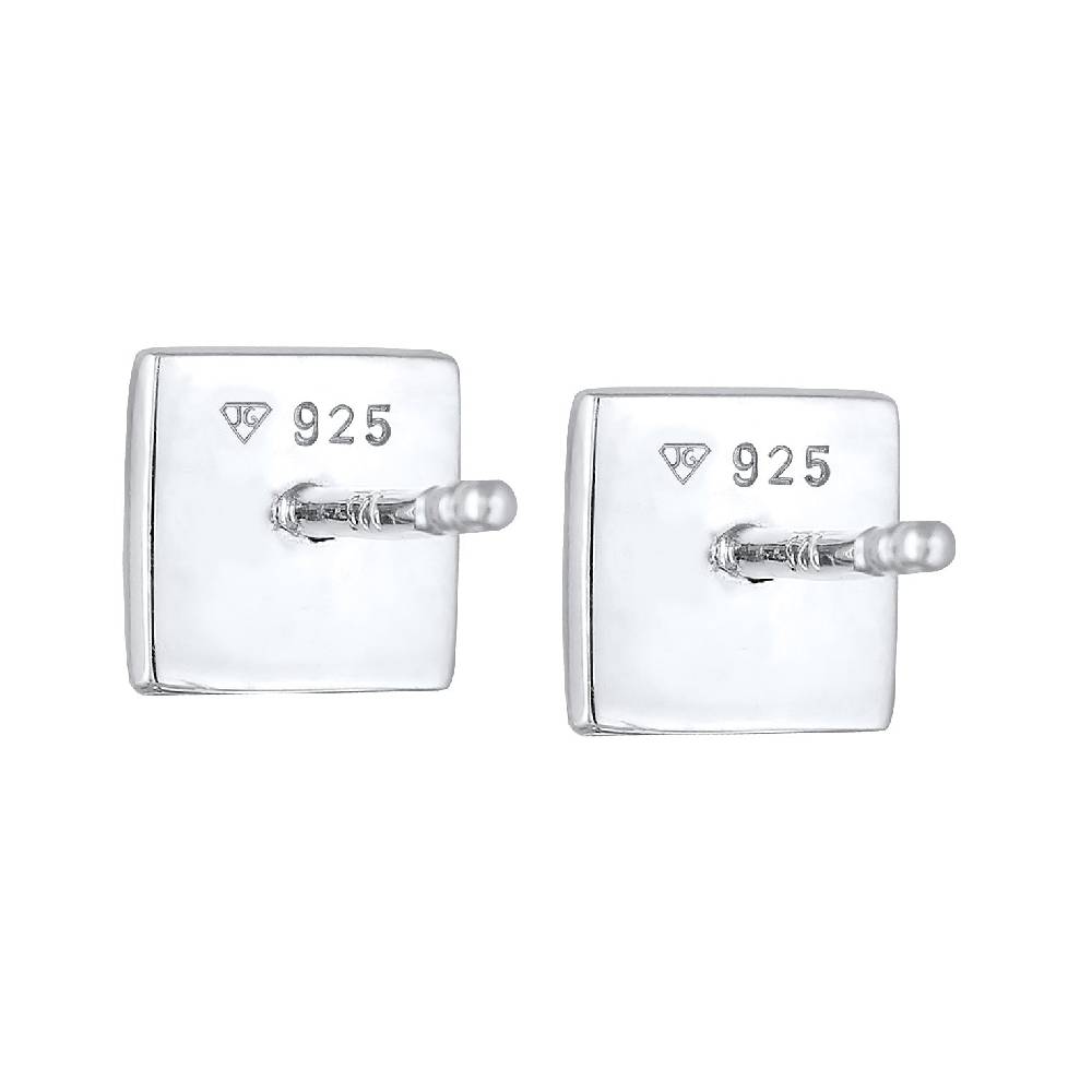 Kuzzoi Ohrstecker Pyramide | Onyx (Schwarz) Clearance-Verkauf