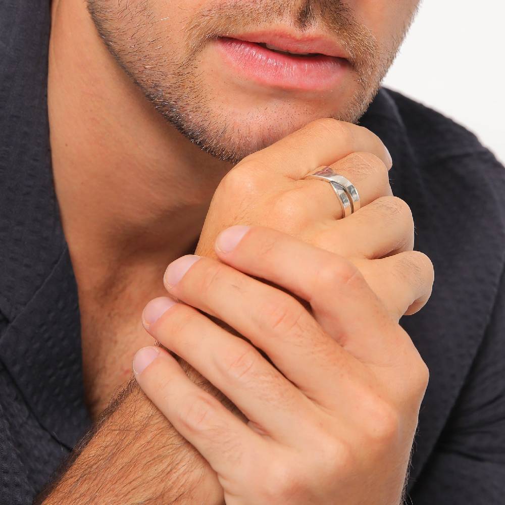Kuzzoi Ring Kreuz Rabatte dieses Monats