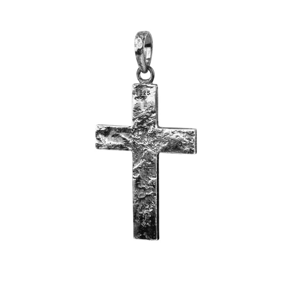 Kuzzoi Anhänger Kreuz Gehämmert im Angebot