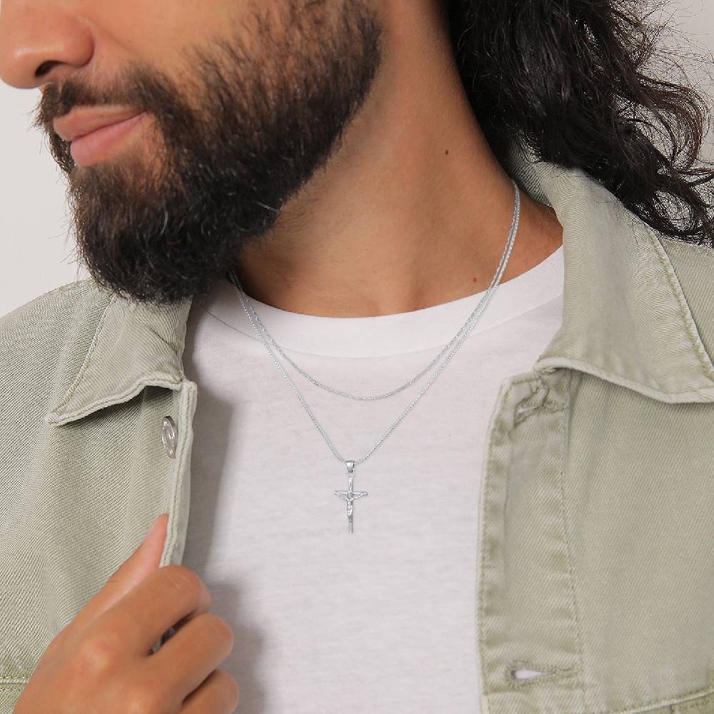 Kuzzoi Layer-Halskette Kreuz Fabrik Onlineshop