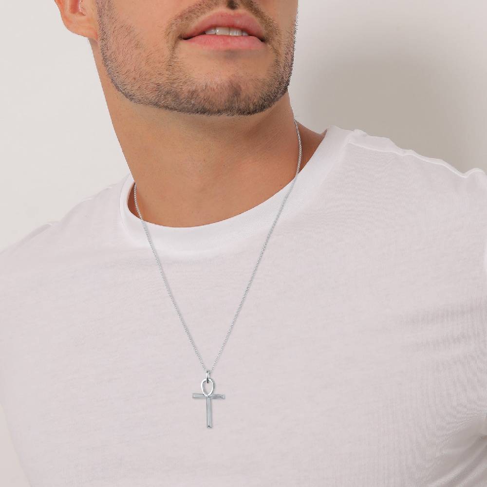 Kuzzoi Halskette Ankh Kreuz Anhänger Sonderangebot