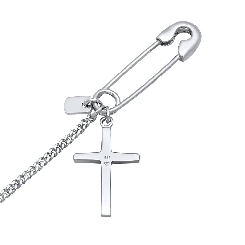 Kuzzoi Kragenkette Kreuz Begrenztes Angebot