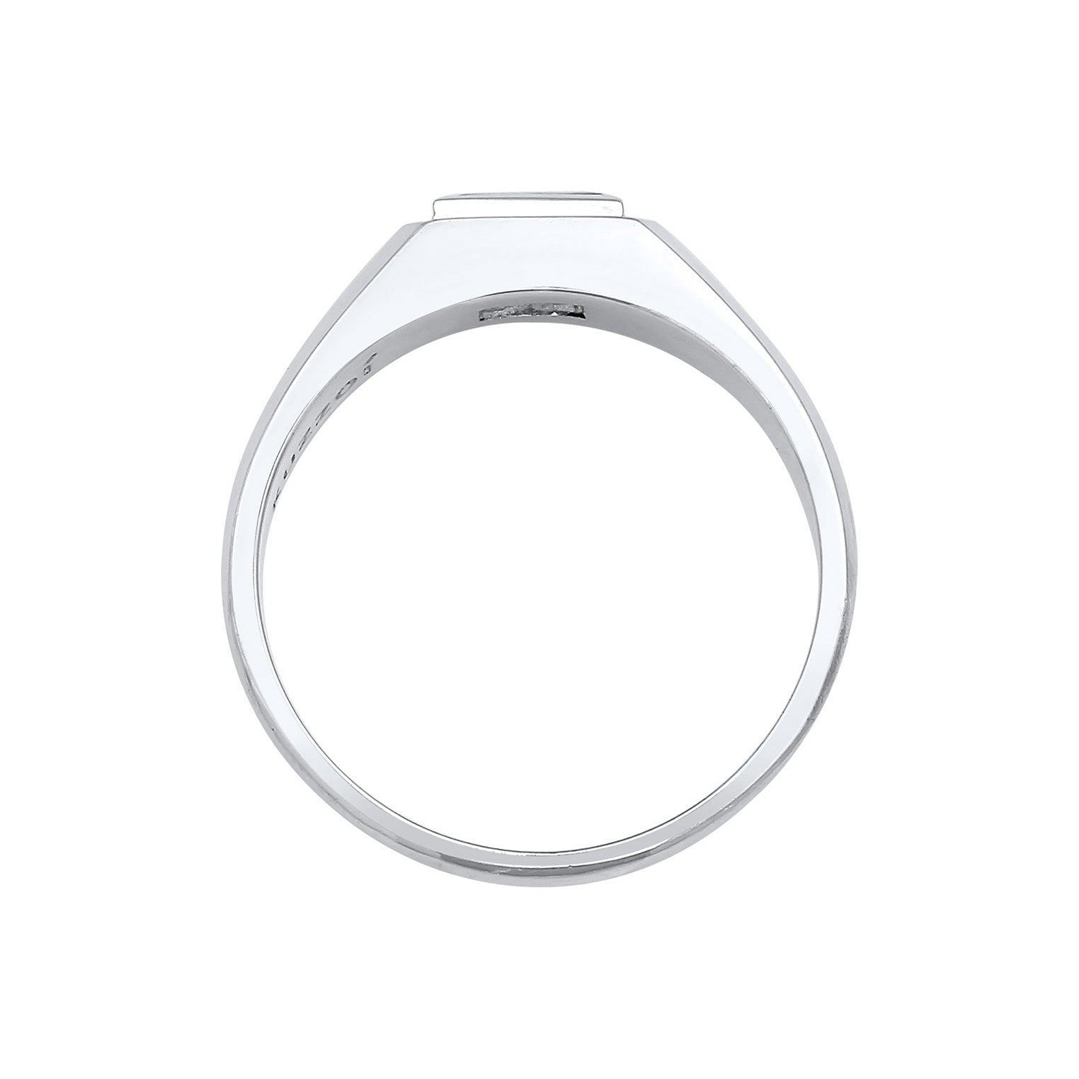 Kuzzoi Siegelring Quadrat | Topas (Weiß) Osterangebot