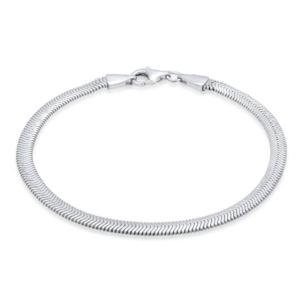 Kuzzoi Schlangen-Armband Fischgräten Online Outlet