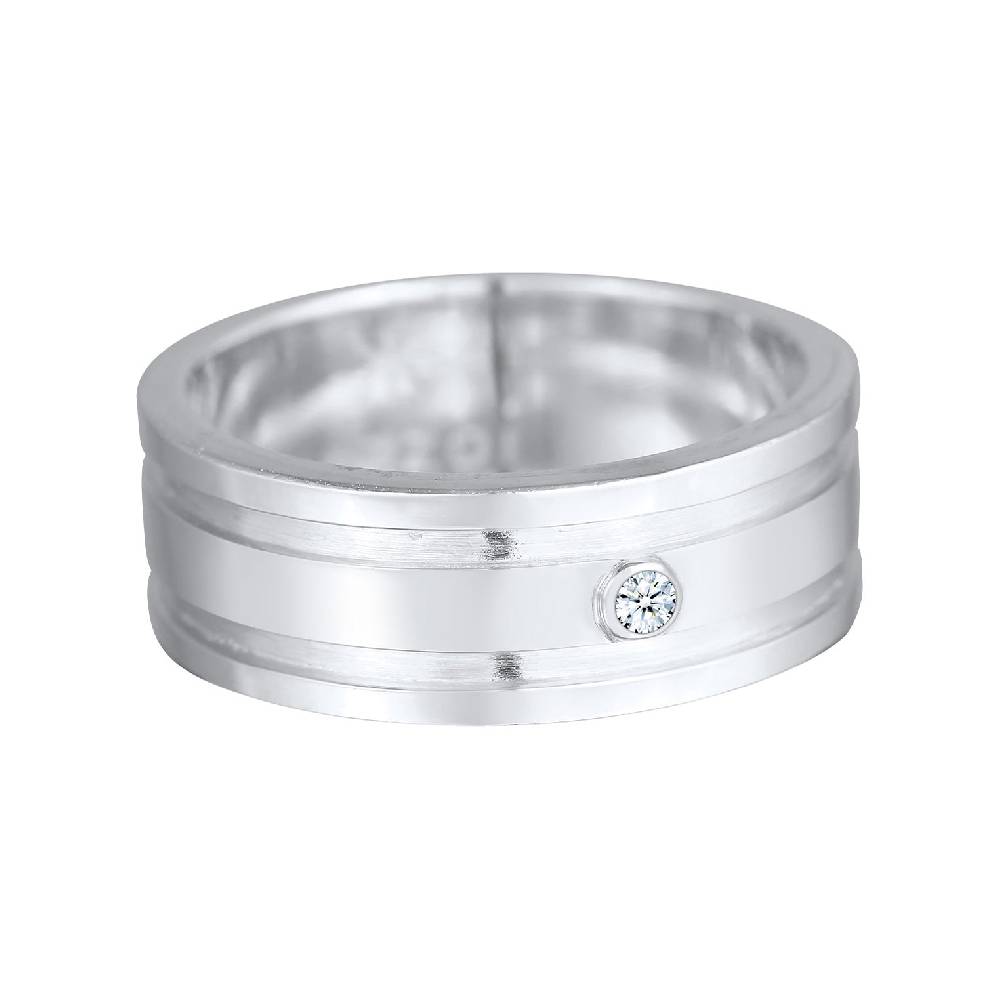 Kuzzoi Bandring Massiv | Diamant (0.03 ct) Exklusive Angebote
