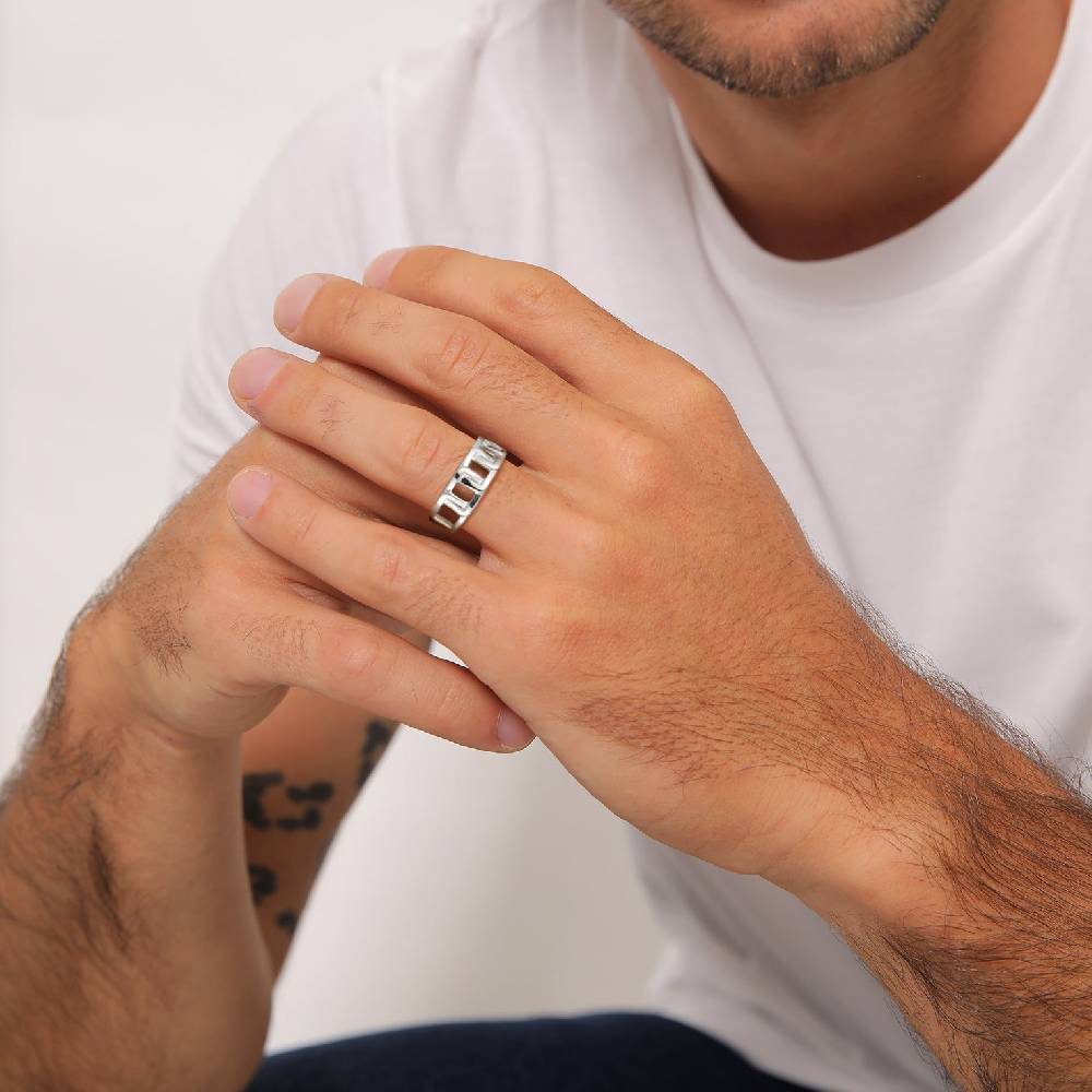Kuzzoi Ring Chunky Chain Räumungsverkauf