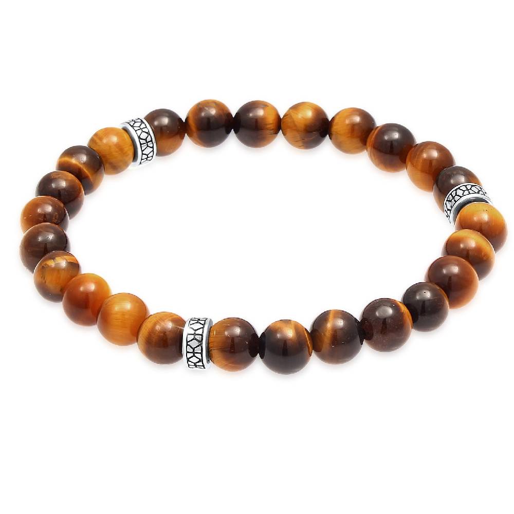 Kuzzoi Armband Vintage | Tigerauge (Braun) Tägliche Deals