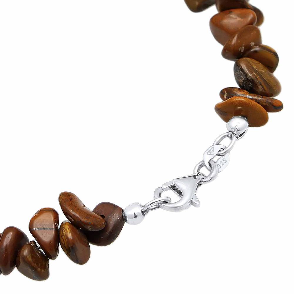 Kuzzoi Armband Splitter Natur | Tigerauge Edelsteine Riesige Ersparnisse