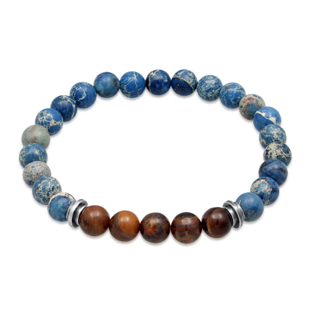 Kuzzoi Armband Kugeln | Achat, Tigerauge Super Sparpreis