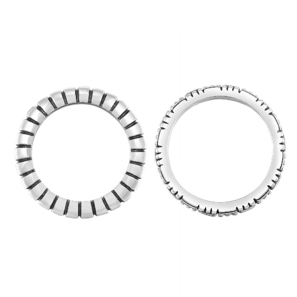 Kuzzoi Ringset Rillen Schlussverkauf