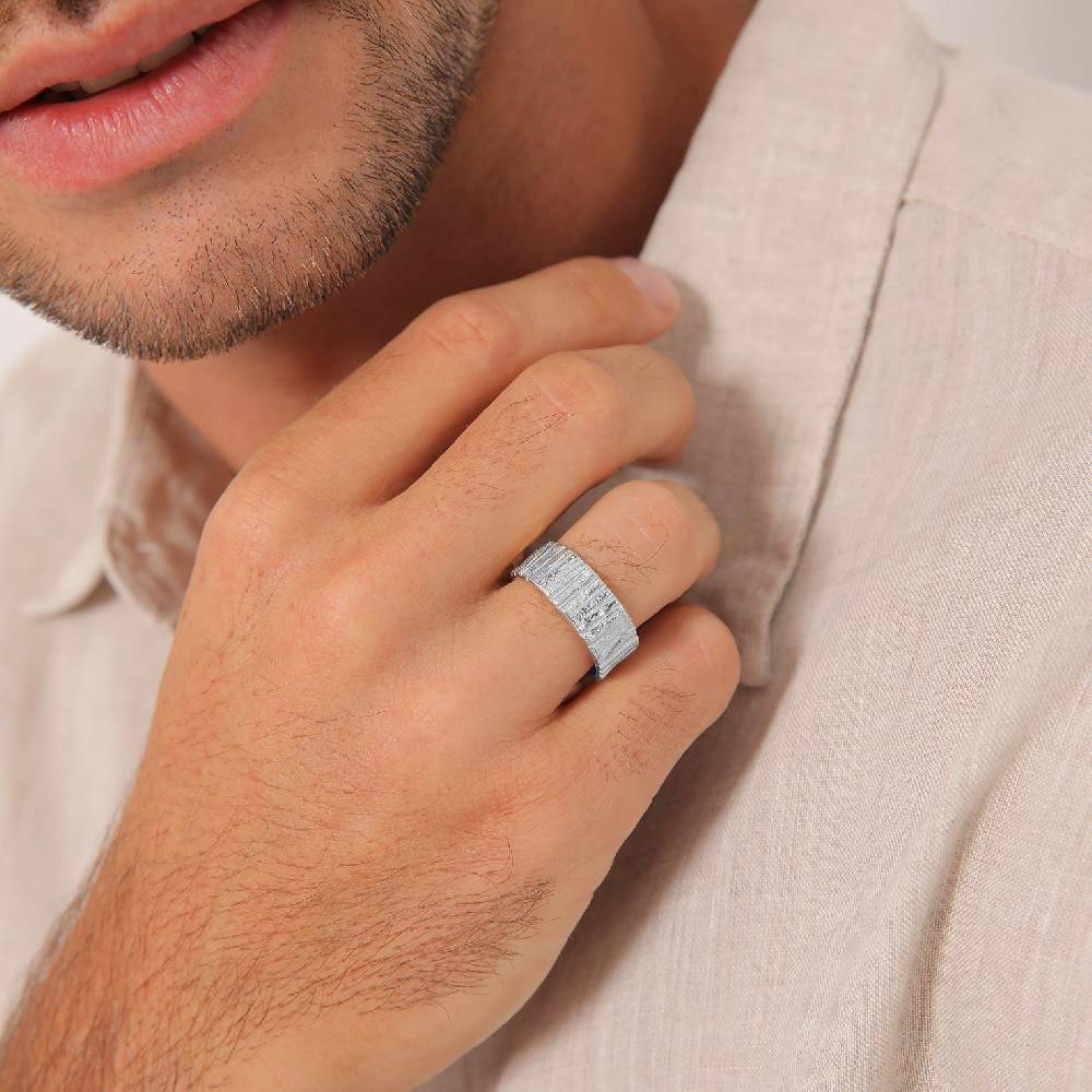 Kuzzoi Bandring Strukturiert Valentinstagsangebot