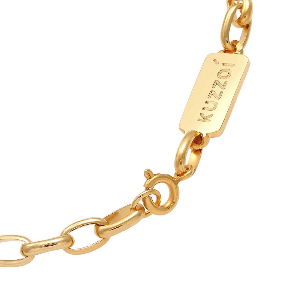 Kuzzoi Glieder-Armband Oval Vierteljährliche Förderung