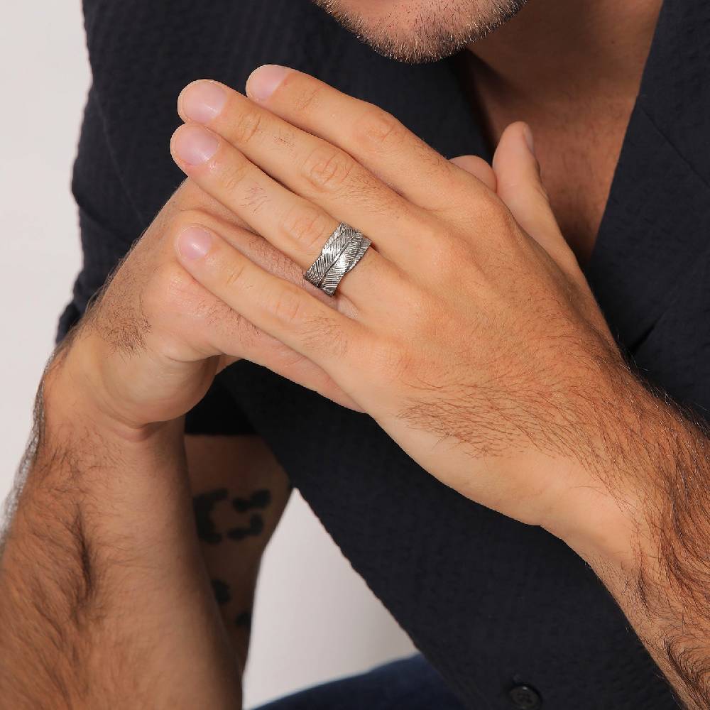 Kuzzoi Ring Feder Saisonschlussverkauf
