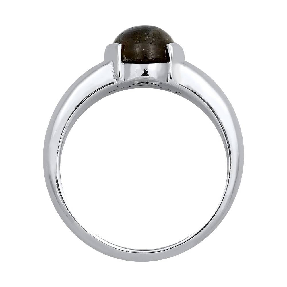 Kuzzoi Siegelring Oval | Labradorit (Grau) Bis zu 55% Rabatt