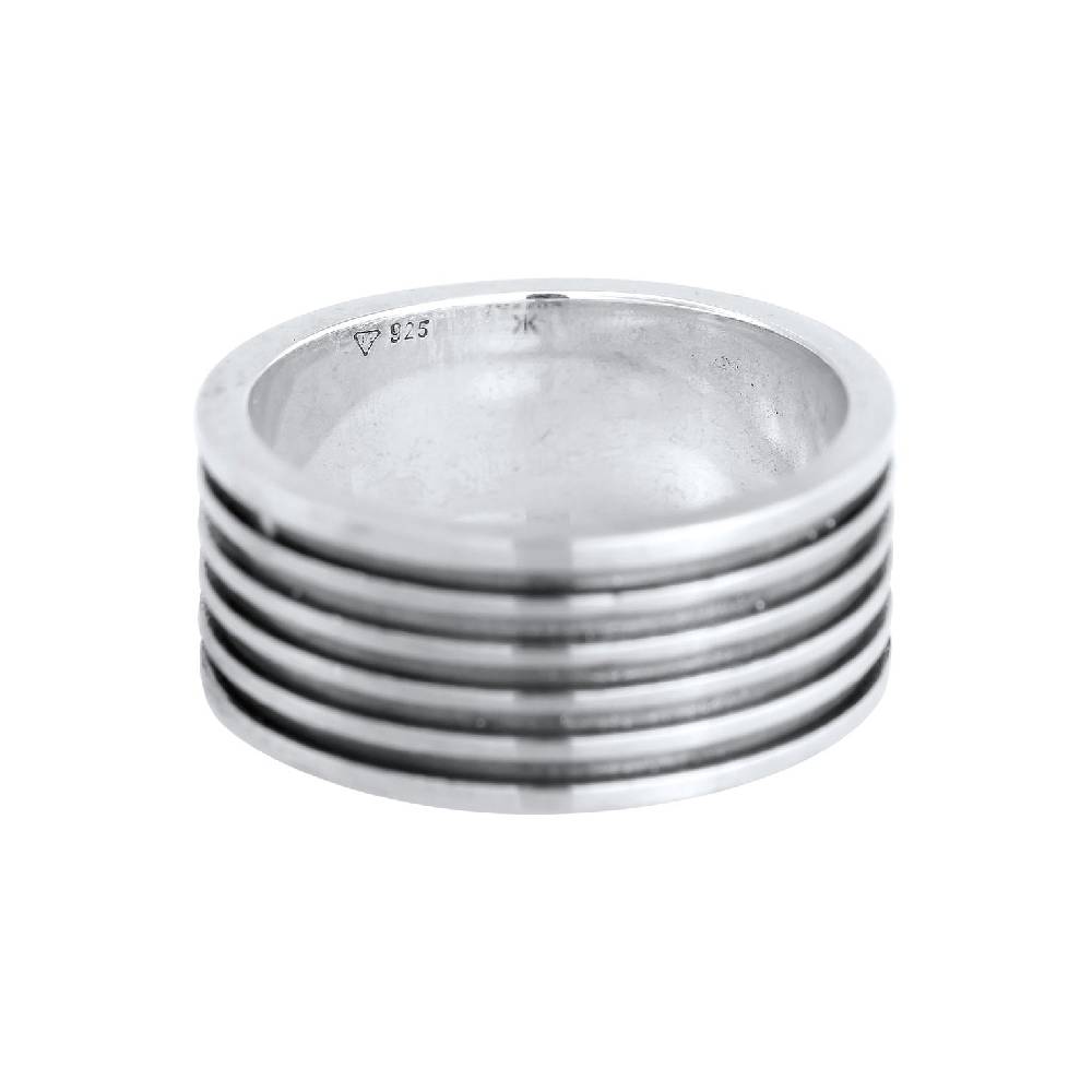 Kuzzoi Bandring Rillen | Emaille Clearance-Verkauf