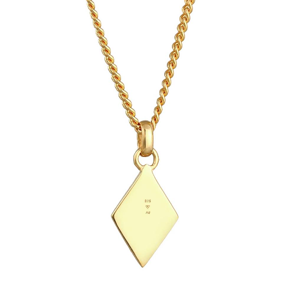 Kuzzoi Halskette Anhänger Raute | Emaille Outlet