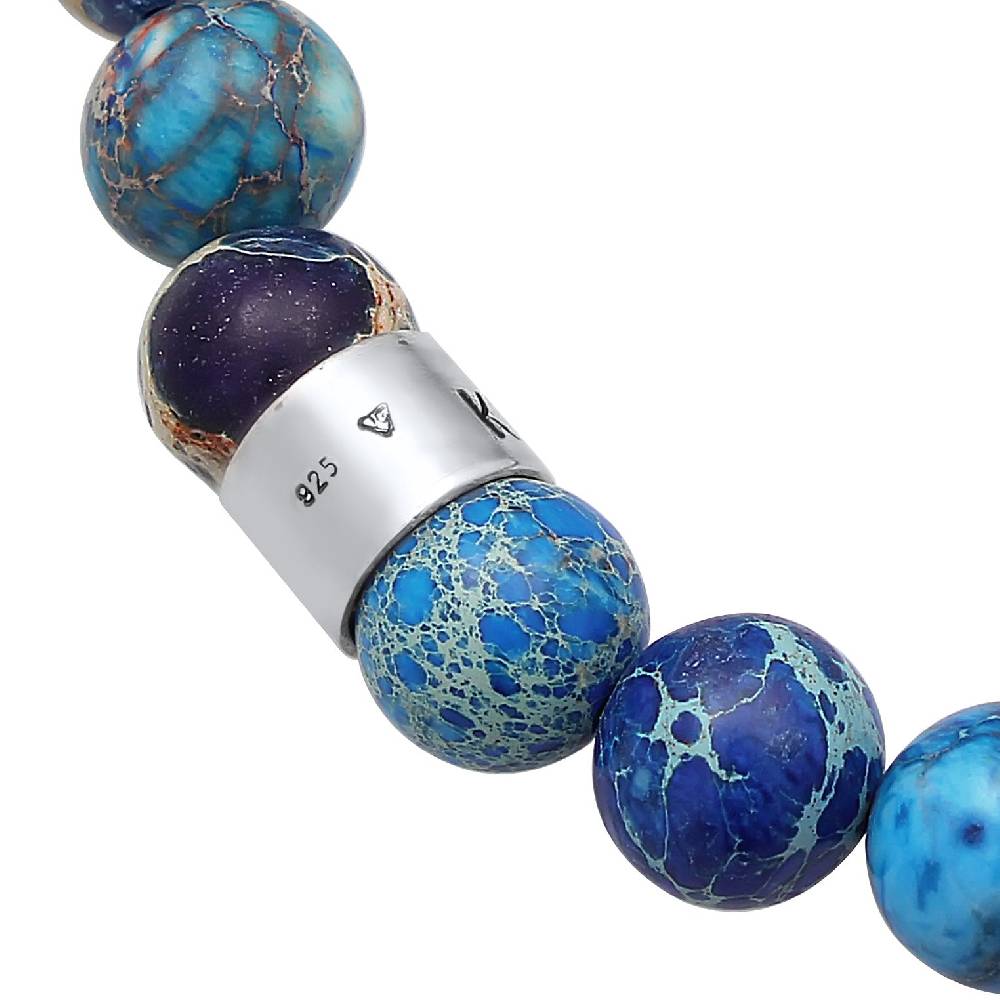 Kuzzoi Armband Beads | Achat (Blau) Auslauf