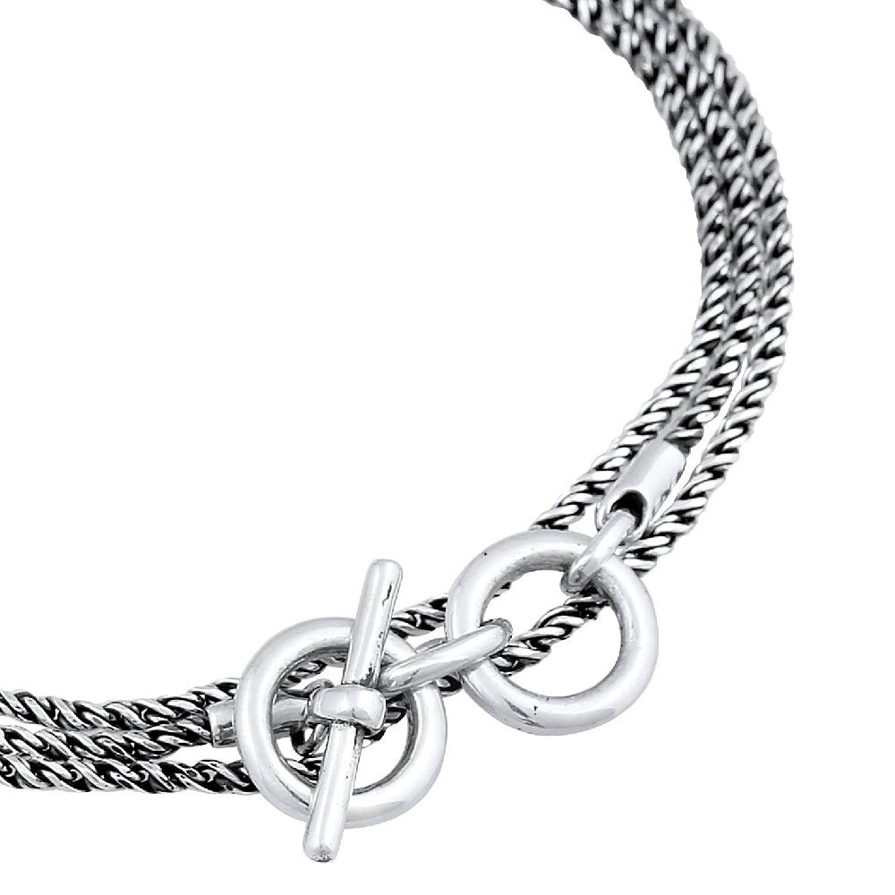 Kuzzoi Armband Kordelkette T-Bar Flash Sale