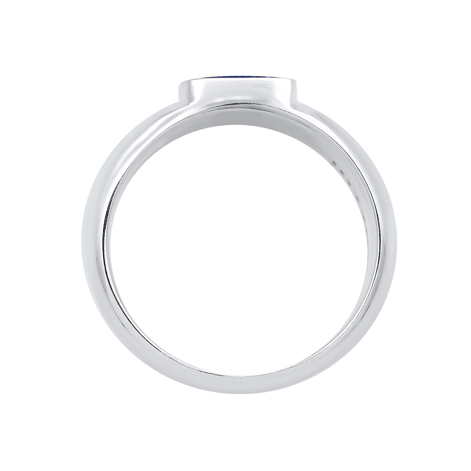 Kuzzoi Siegelring Quadrat | Sodalith (Blau) Top Angebot