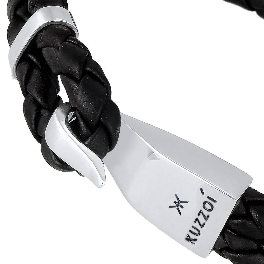 Kuzzoi Armband Haken Verschluss | Leder Blitzangebot