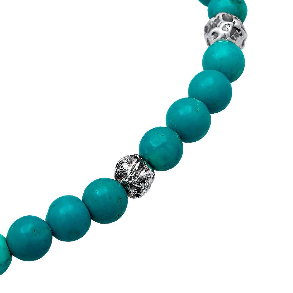 Kuzzoi Armband Beads | Howlith (Türkis) Bestseller