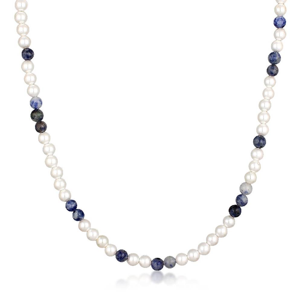 Kuzzoi Halskette Beads | Achat, Muschelkernperlen Kostenloser Versand
