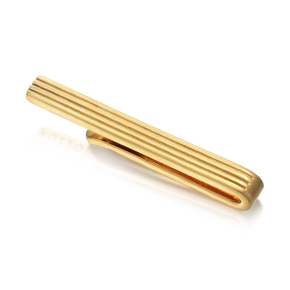 Kuzzoi Krawattennadel Rillen Design Black Friday Preise