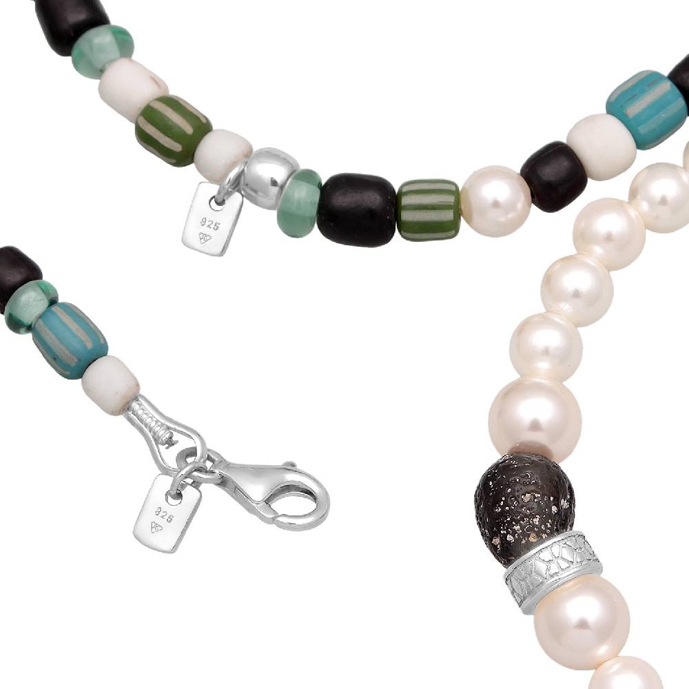 Kuzzoi Schmuckset Beads Boho | Muschelkernperlen 2025