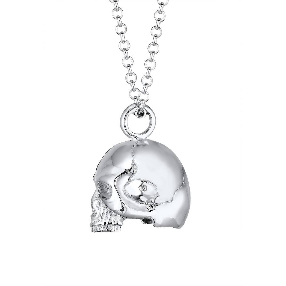 Kuzzoi Halskette Anhänger Totenkopf Rabatt