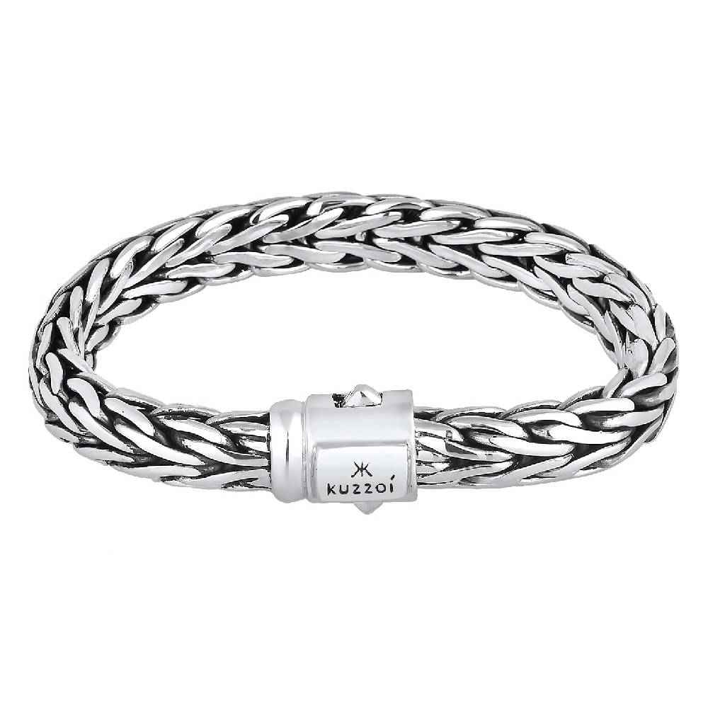 Kuzzoi Glieder-Armband Massiv Flash Sale