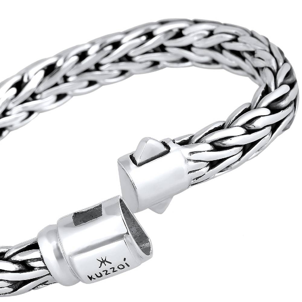 Kuzzoi Glieder-Armband Massiv Flash Sale