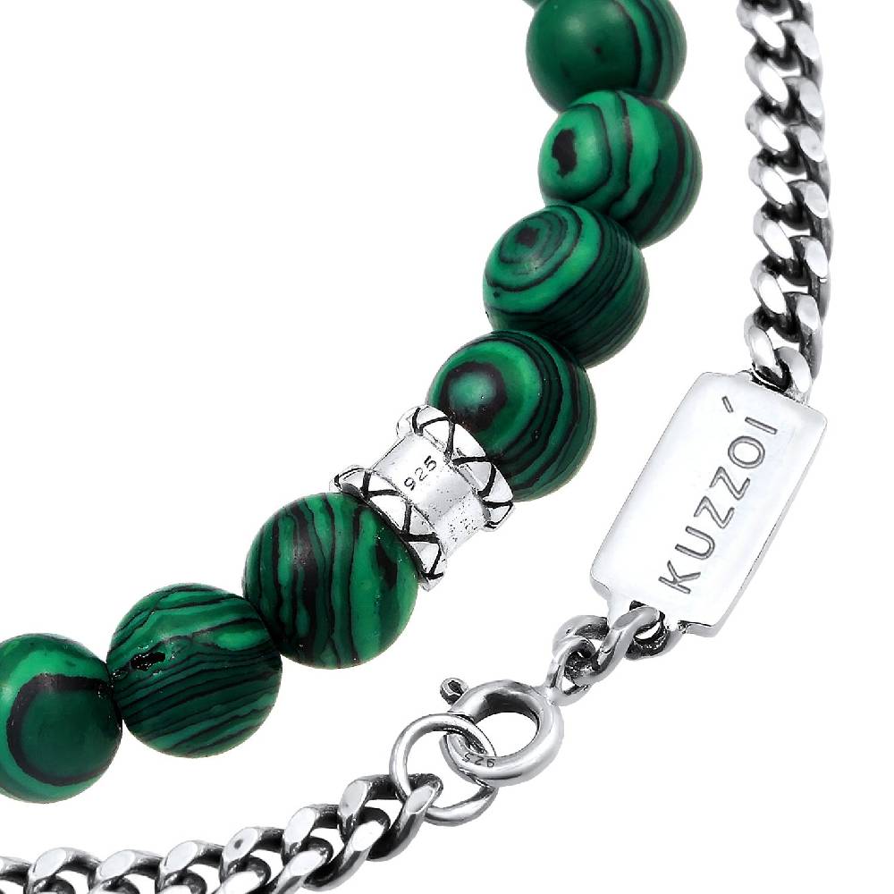 Kuzzoi Armbandset Perlen | Malachit (synt.) Online Shopping