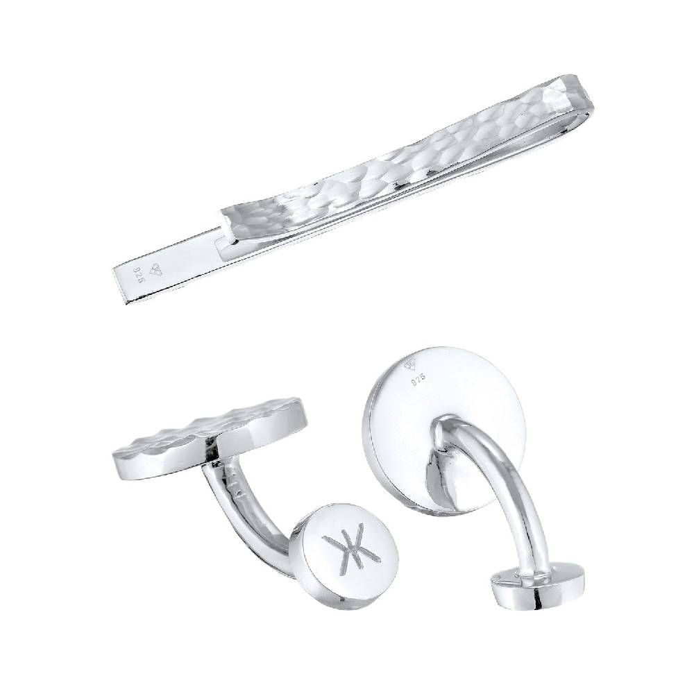 Kuzzoi Schmuckset Manschettenknöpfe Krawattennadel Top Angebot
