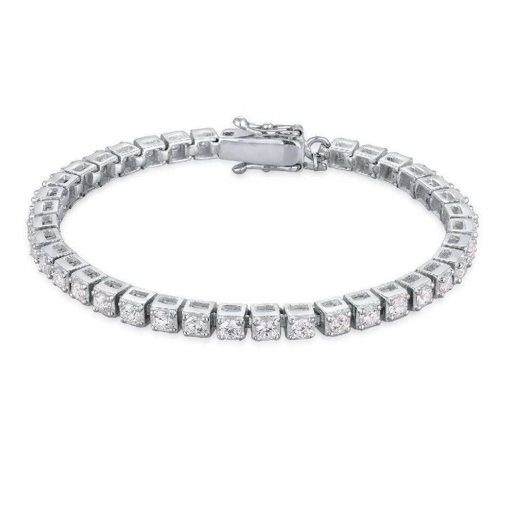 Kuzzoi Armband | Zirkonia Rund Riesige Ersparnisse