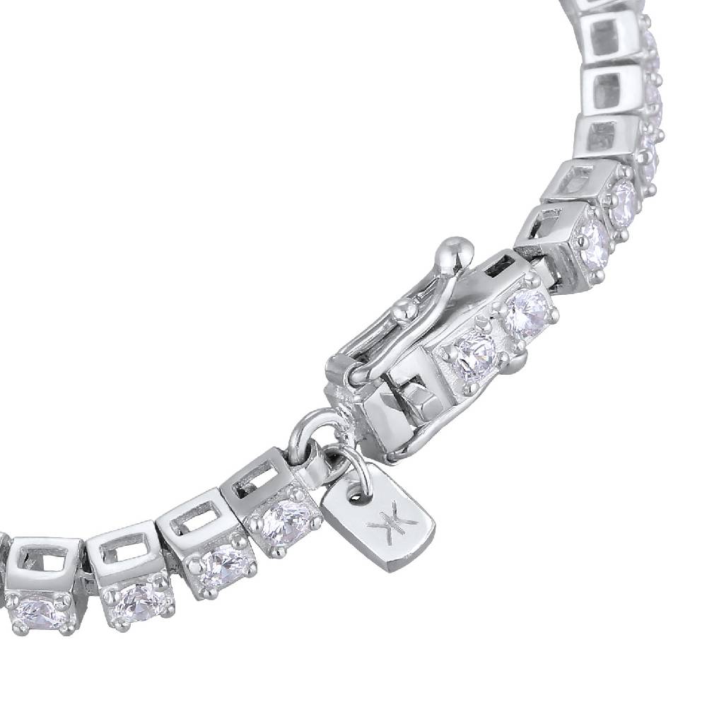 Kuzzoi Armband | Zirkonia Rund Riesige Ersparnisse