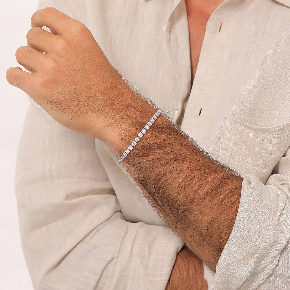 Kuzzoi Armband | Zirkonia Rund Riesige Ersparnisse