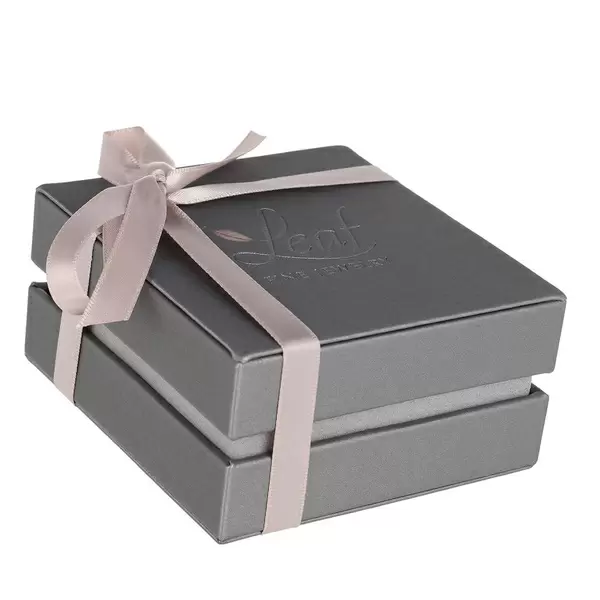 Leaf Jewelry Buchstabenketten, 14 K Rosegold mit Diamanten Super Sparpreis