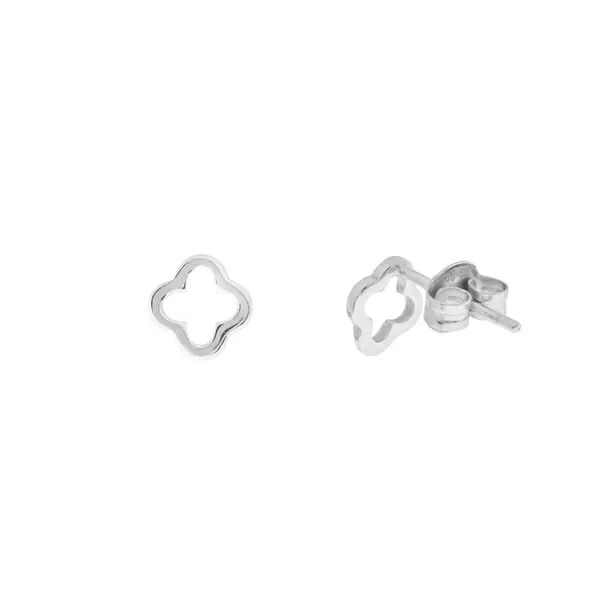 Leaf Jewelry Ohrstecker MINI Clover, 925 Sterlingsilber Heißer Verkauf